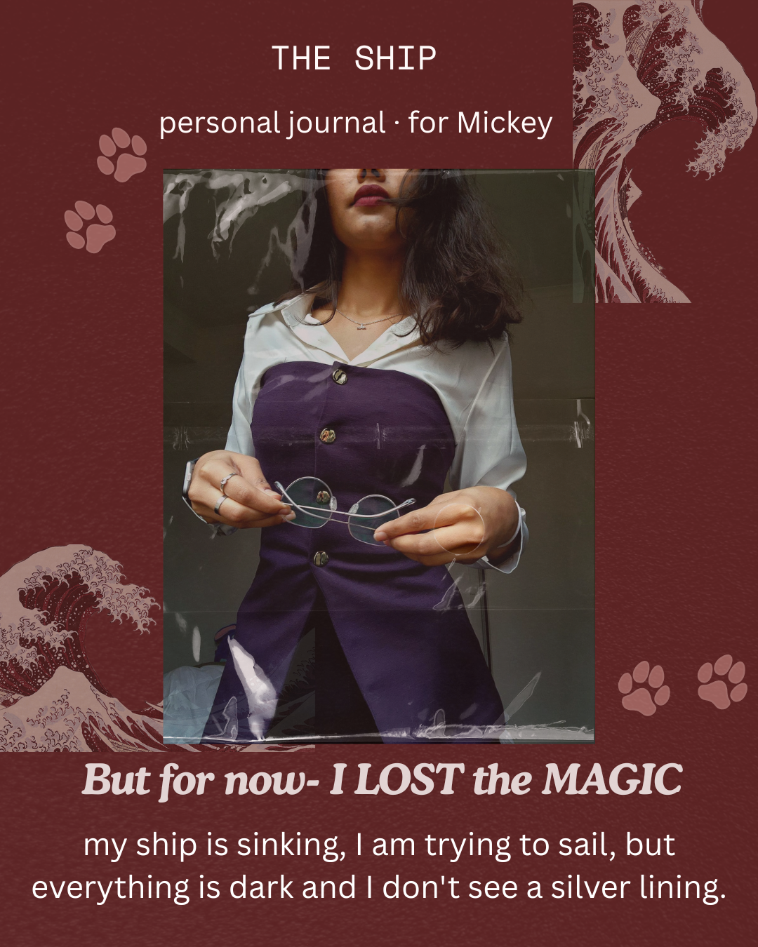The Ship: A Page from My Journal (Digital Download)